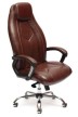 Кресло для руководителя TetChair BOSS люкс glossy brown