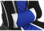 Геймерское кресло Woodville Prime черное / синее - 8