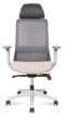 Кресло для руководителя Norden Como grey beige H6301-1-18 beige grey серая сетка, бежевая ткань - 1