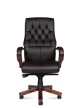 Кресло для руководителя Norden Боттичелли P2338-L0828 leather темно-коричневая кожа - 1