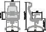 Кресло для руководителя Метта Samurai S-3.04 коричневый - 4