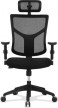 Кресло для руководителя Expert STAR - E черная сетка STE-MF01S-BK - 1