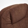 Кресло для руководителя TetChair Softy Lux коричневый флок - 4