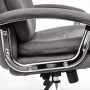 Кресло для руководителя TetChair Softy Lux серый флок - 5