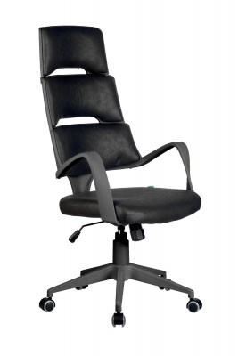 Кресло для руководителя Riva Chair RCH SAKURA+Чёрный пластик/Фьюжн чёрный